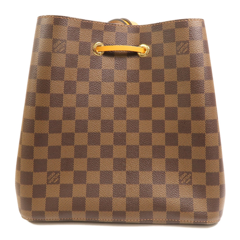 LOUIS VUITTON Damier NeoNoe MM金扣肩背袋-1