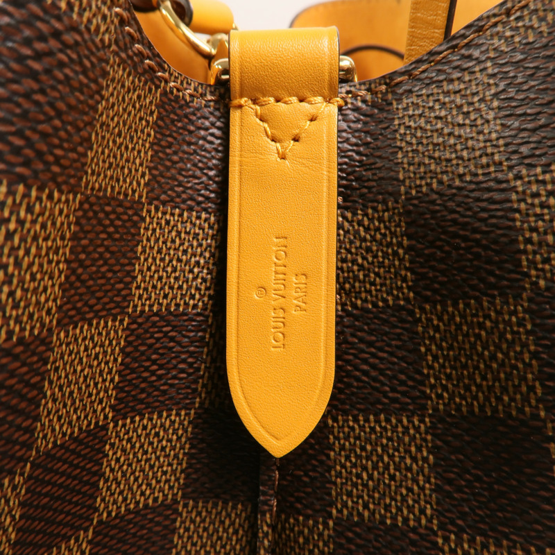 LOUIS VUITTON Damier NeoNoe MM金扣肩背袋-5