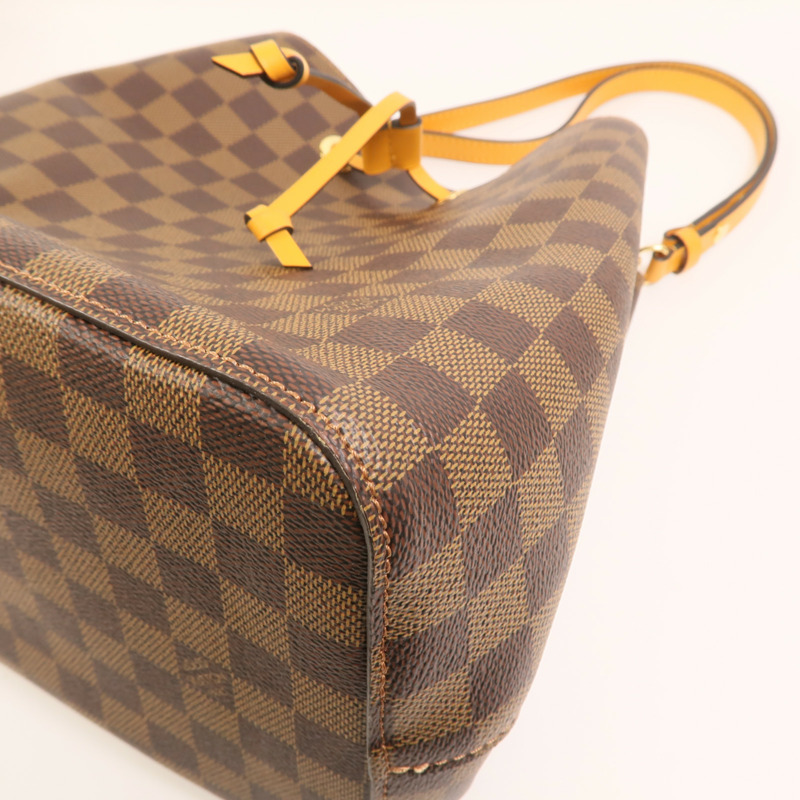 LOUIS VUITTON Damier NeoNoe MM金扣肩背袋-8