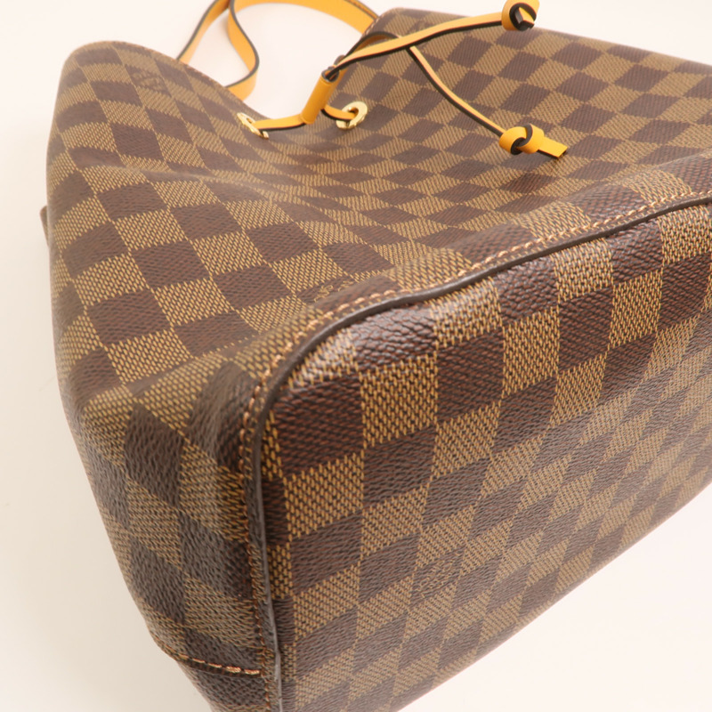 LOUIS VUITTON Damier NeoNoe MM金扣肩背袋-9