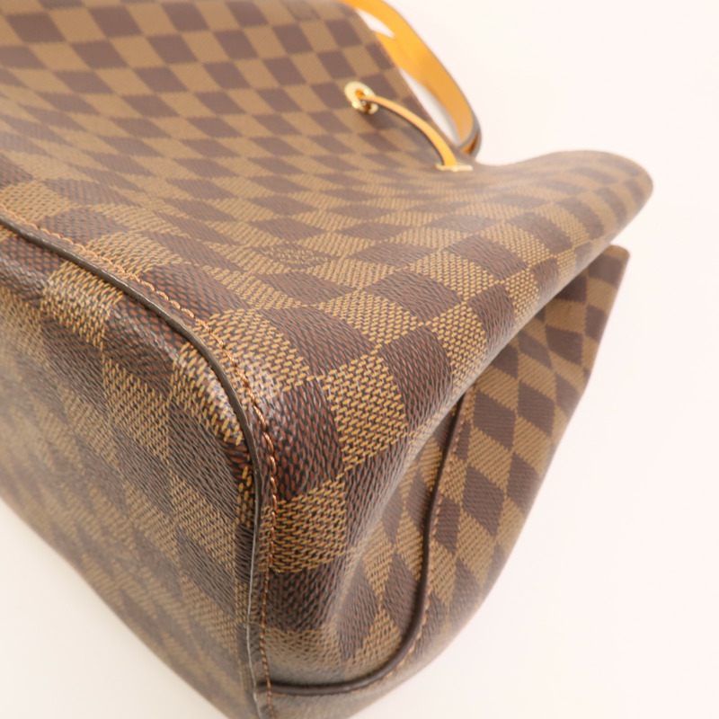 LOUIS VUITTON Damier NeoNoe MM金扣肩背袋-10