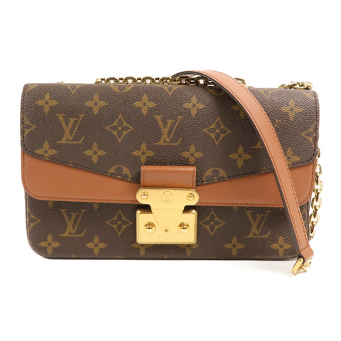 LOUIS VUITTON Monogram Marceau金扣鏈帶肩背袋