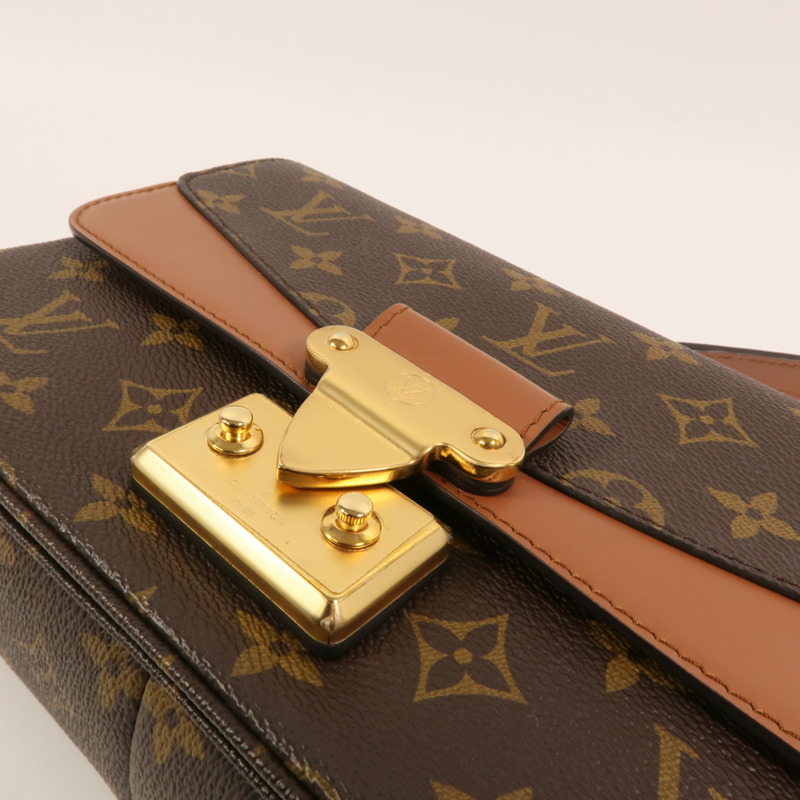 LOUIS VUITTON Monogram Marceau金扣鏈帶肩背袋-11