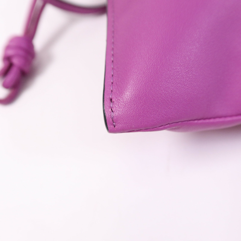 LOEWE 羊皮皮革Flamenco Pocket Bag肩背袋-12