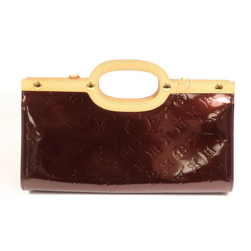 LOUIS VUITTON Monogram Vernis Roxbury Drive金扣手挽肩背兩用袋-1