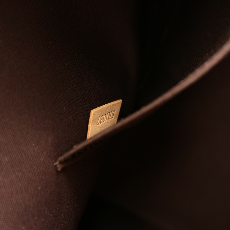 LOUIS VUITTON Monogram Vernis Roxbury Drive金扣手挽肩背兩用袋-6
