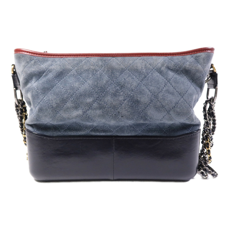 CHANEL 皮革/麂皮皮革Gabrielle Large肩背袋-1