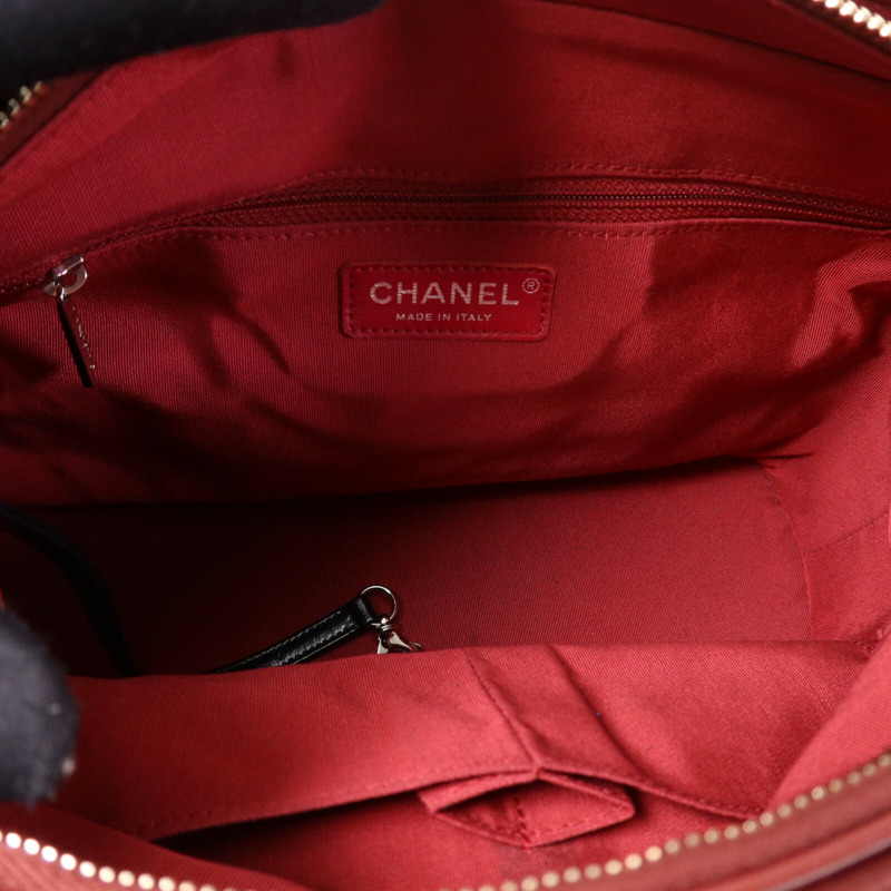 CHANEL 皮革/麂皮皮革Gabrielle Large肩背袋-4