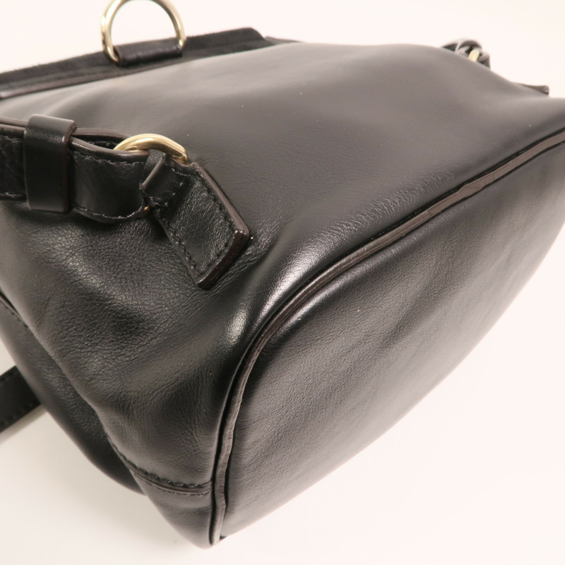 Chloe 麂皮/牛皮皮革Faye Backpack背包-11