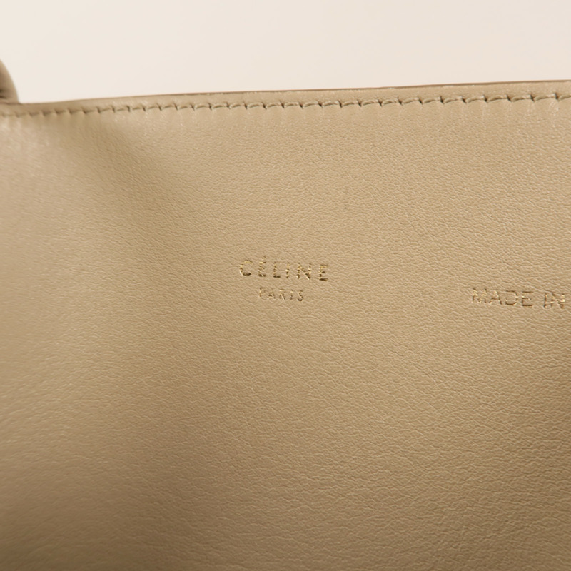CELINE 牛皮皮革Tote Bag手挽袋-12