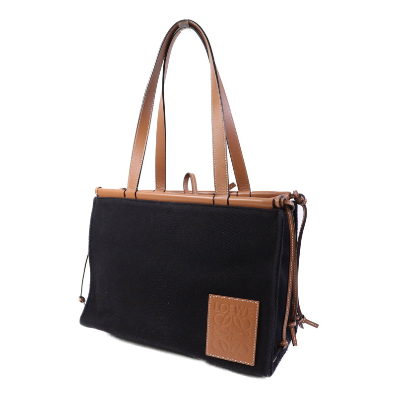 LOEWE 帆布Cushion Tote Bag手挽袋-2