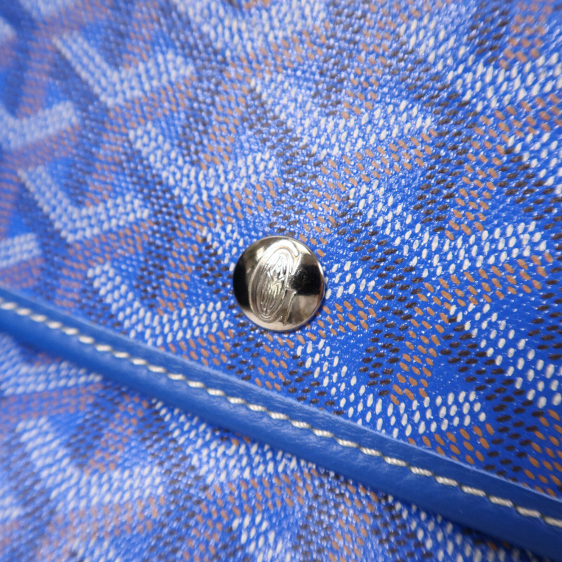 GOYARD 塗層帆布Saint Louis PM銀扣手挽袋-6