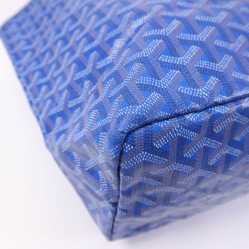 GOYARD 塗層帆布Saint Louis PM銀扣手挽袋-11