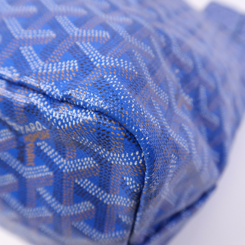 GOYARD 塗層帆布Saint Louis PM銀扣手挽袋-12