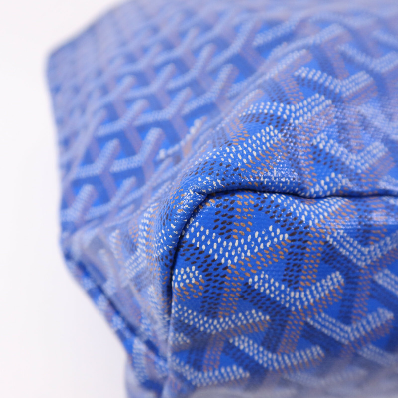 GOYARD 塗層帆布Saint Louis PM銀扣手挽袋-13