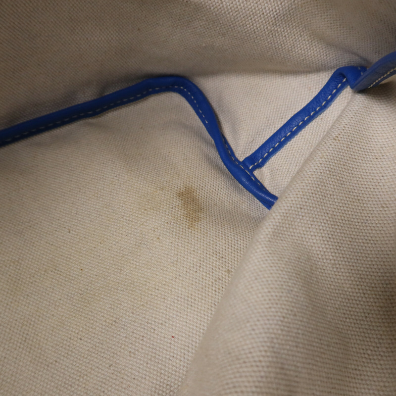 GOYARD 塗層帆布Saint Louis PM銀扣手挽袋-15