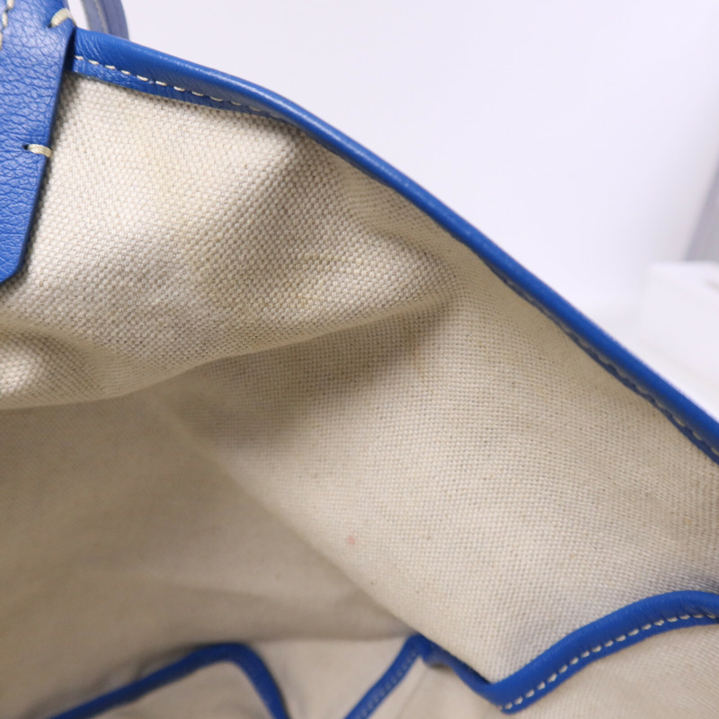 GOYARD 塗層帆布Saint Louis PM銀扣手挽袋-16