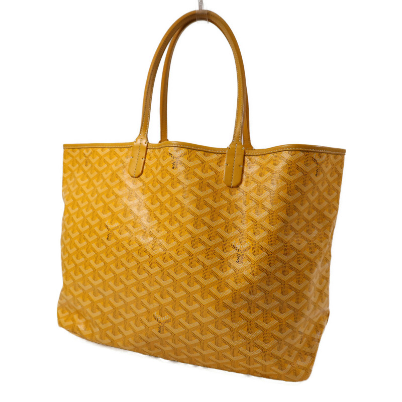 GOYARD 塗層帆布Saint Louis PM銀扣手挽袋-2