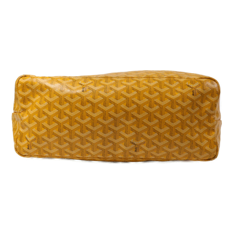 GOYARD 塗層帆布Saint Louis PM銀扣手挽袋-3