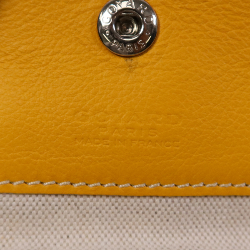 GOYARD 塗層帆布Saint Louis PM銀扣手挽袋-5