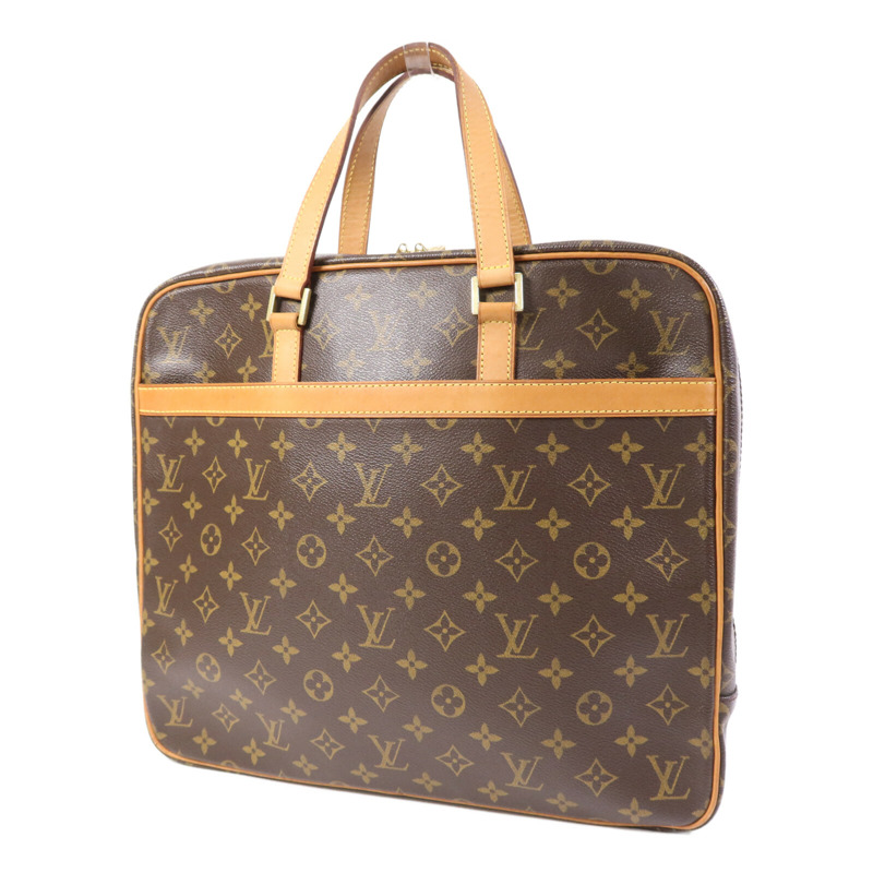 LOUIS VUITTON Monogram Porte Documents Pegase金扣手挽袋-2