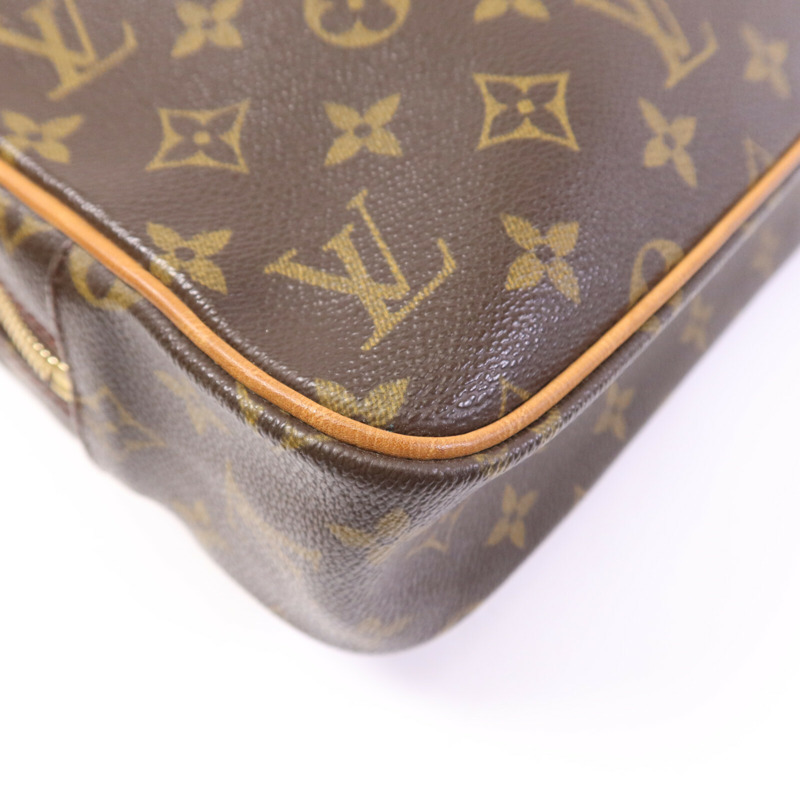 LOUIS VUITTON Monogram Porte Documents Pegase金扣手挽袋-13