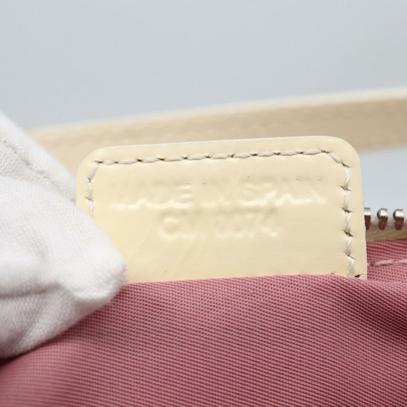 【日本直送】Christian Dior Trotter帆布馬鞍包 PVC粉紅銀色正品 TR77-21