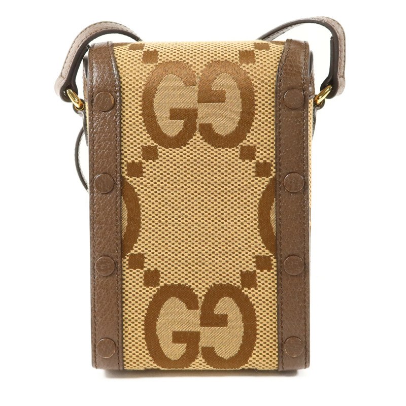 GUCCI 帆布1955 Horsebit Mini Shoulder Bag金扣肩背袋-1