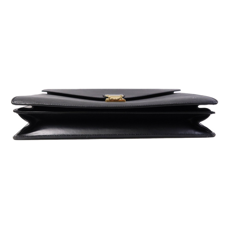 LOUIS VUITTON Epi Porte Document Bandouliere Briefcase金扣公事包-3