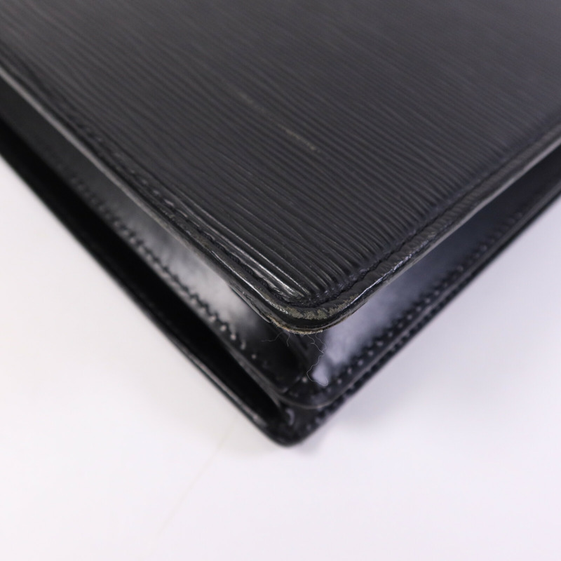 LOUIS VUITTON Epi Porte Document Bandouliere Briefcase金扣公事包-12