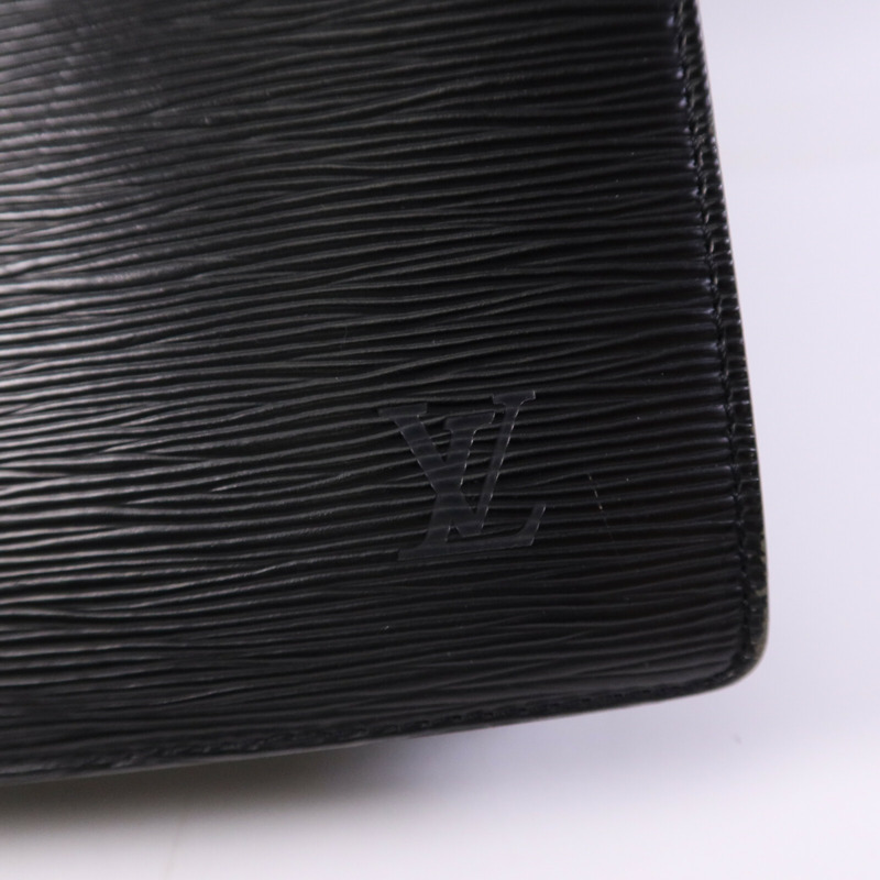 LOUIS VUITTON Epi Porte Document Bandouliere Briefcase金扣公事包-15