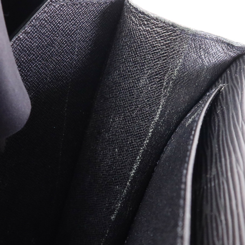 LOUIS VUITTON Epi Porte Document Bandouliere Briefcase金扣公事包-17