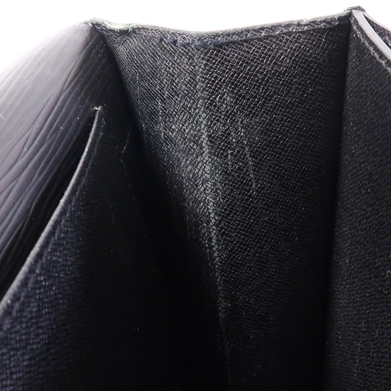 LOUIS VUITTON Epi Porte Document Bandouliere Briefcase金扣公事包-19