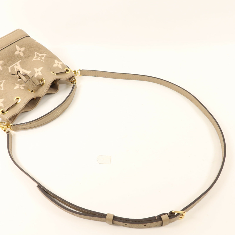 LOUIS VUITTON Monogram Empreinte Nano Noe金扣手挽肩背兩用袋-6