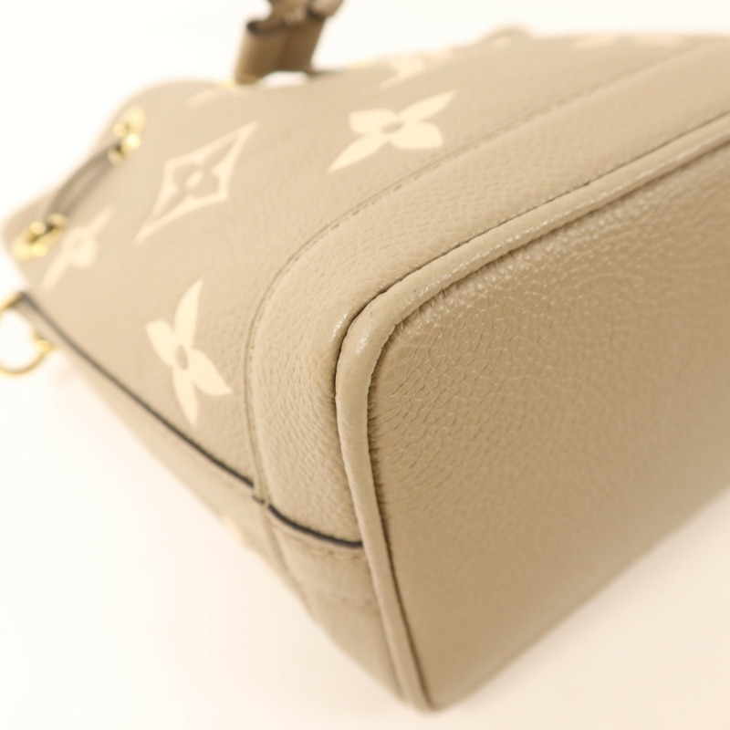 LOUIS VUITTON Monogram Empreinte Nano Noe金扣手挽肩背兩用袋-11