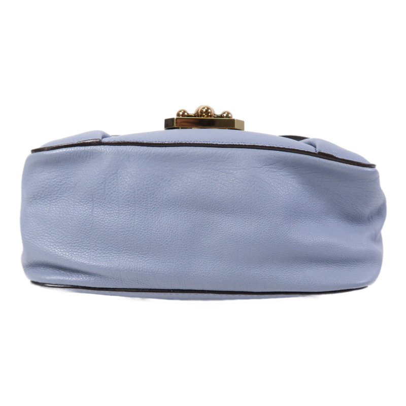 Chloe 牛皮皮革Shoulder Bag金扣鏈帶肩背袋-3