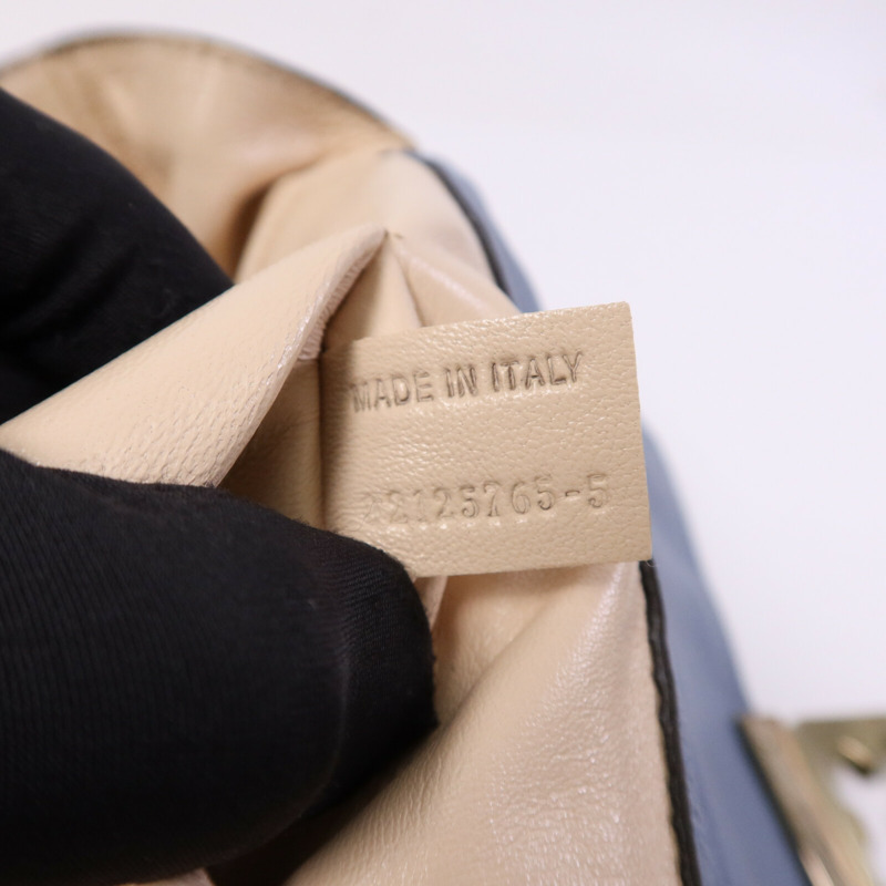 Chloe 牛皮皮革Shoulder Bag金扣鏈帶肩背袋-7