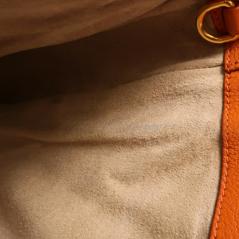 Miu Miu 牛皮皮革2 Way Shoulder金扣手挽肩背兩用袋-14