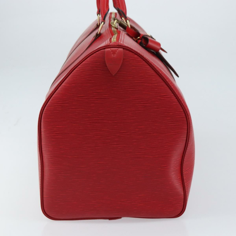 【日本直送】路易威登 Epi Keepall 55 波士頓包 紅色 M42957 LV 正品 155970-2