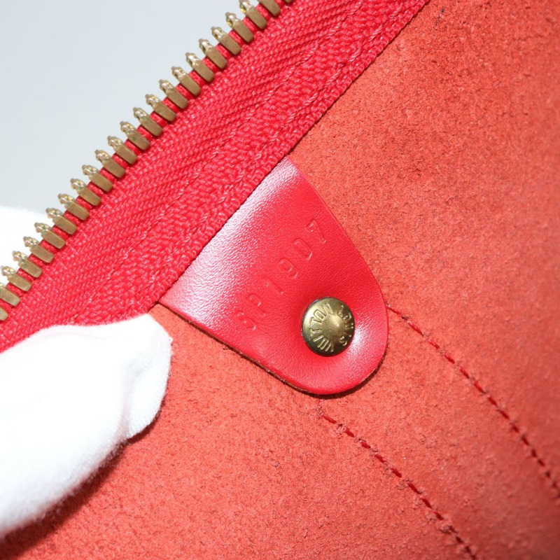 【日本直送】路易威登 Epi Keepall 55 波士頓包 紅色 M42957 LV 正品 155970-11