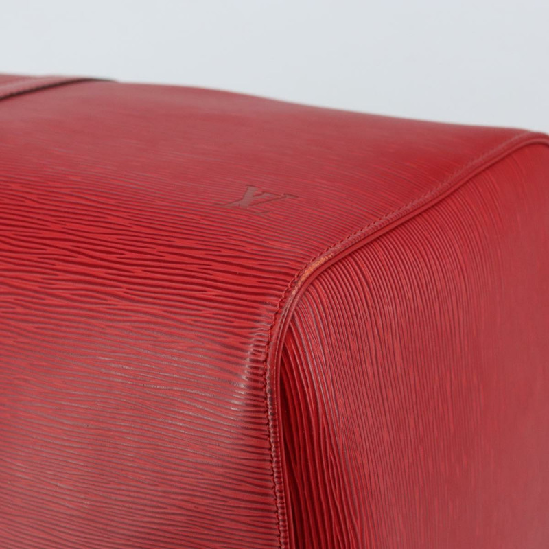 【日本直送】路易威登 Epi Keepall 55 波士頓包 紅色 M42957 LV 正品 155970-14