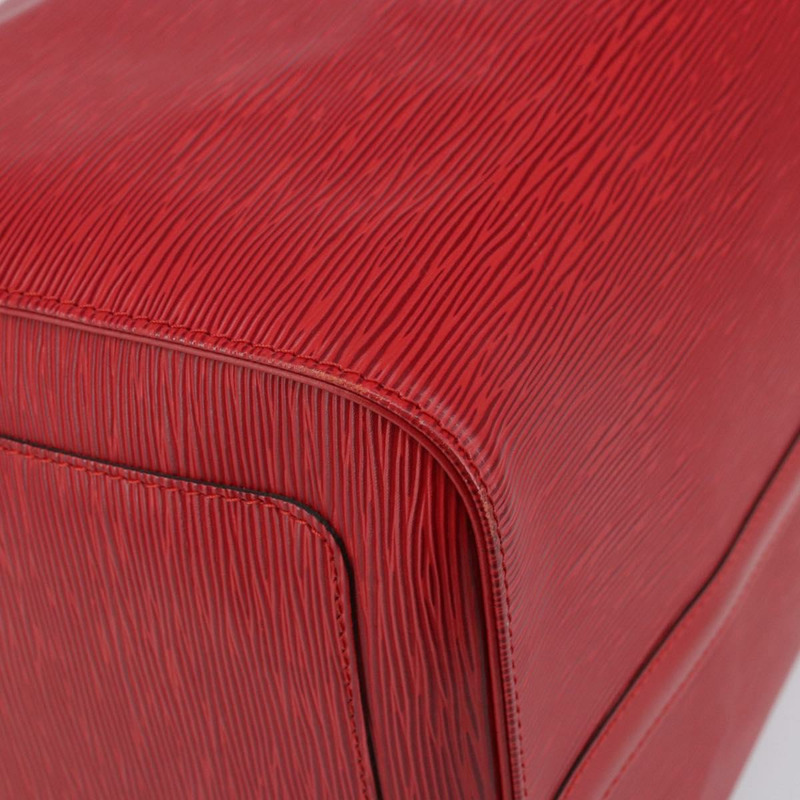 【日本直送】路易威登 Epi Keepall 55 波士頓包 紅色 M42957 LV 正品 155970-15