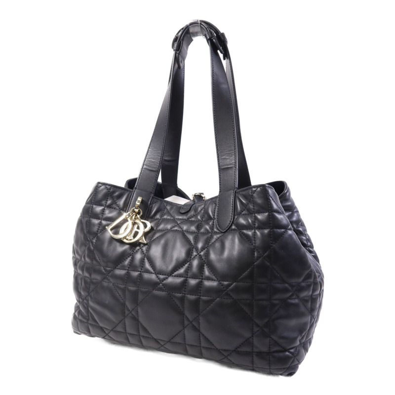 Dior 牛皮皮革Toujours Medium金扣肩背袋-2