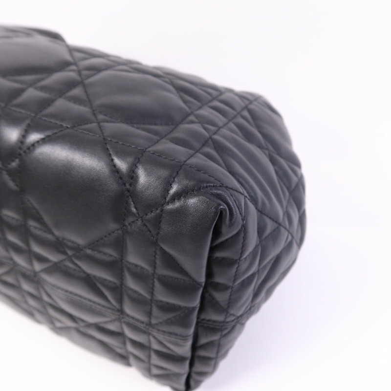 Dior 牛皮皮革Toujours Medium金扣肩背袋-12