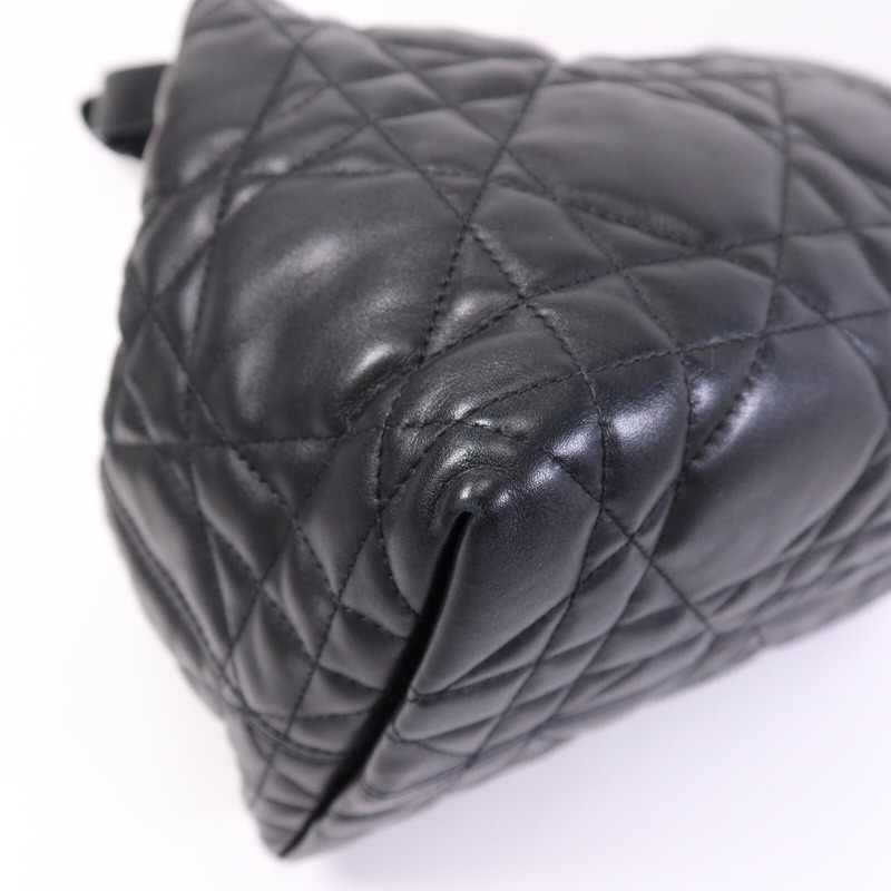 Dior 牛皮皮革Toujours Medium金扣肩背袋-13