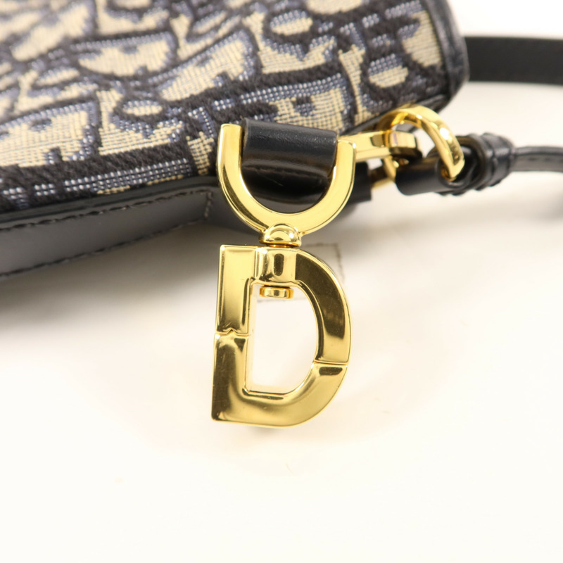 Dior 帆布Medium C'est Bag金扣手挽肩背兩用袋-8
