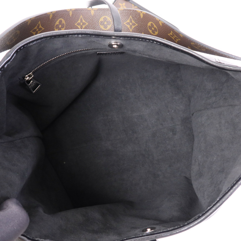 LOUIS VUITTON 羊皮皮革CarryAll Vibe MM銀扣肩背袋-4