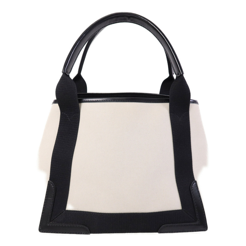 BALENCIAGA 帆布Navy Cabas Small銀扣肩背袋-1