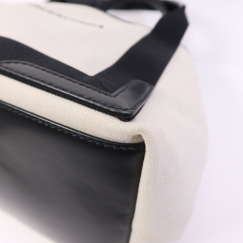 BALENCIAGA 帆布Navy Cabas Small銀扣肩背袋-10