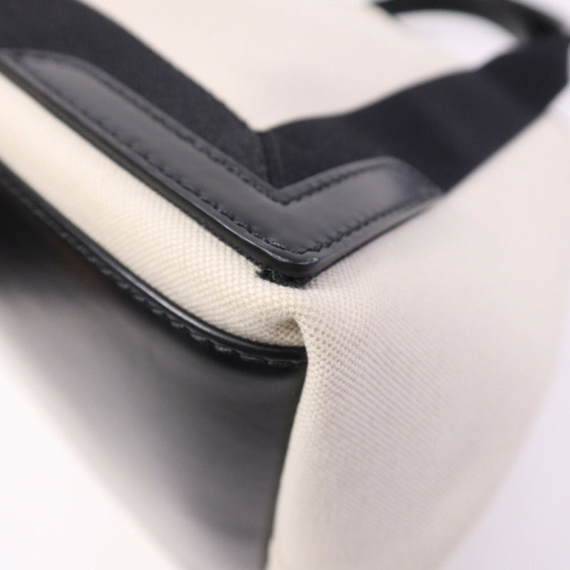 BALENCIAGA 帆布Navy Cabas Small銀扣肩背袋-12